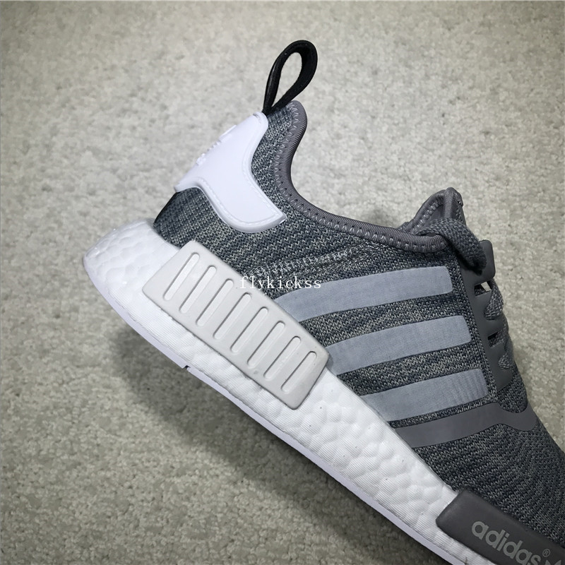 Real Boost Adidas NMD R1 Grey BB2886